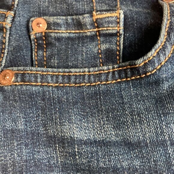7 for all Marketing Authentic Roxanne Ankle Jeans Size 27 - Picture 9 of 11